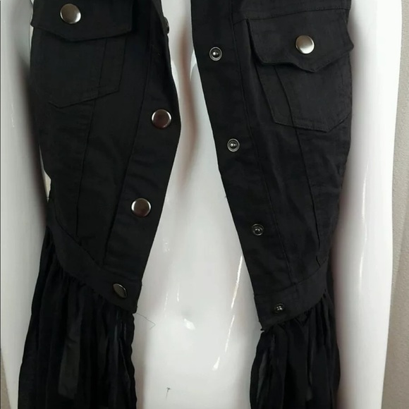 Forever 21 Hi Lo Studded shoulder vest - Picture 5 of 7